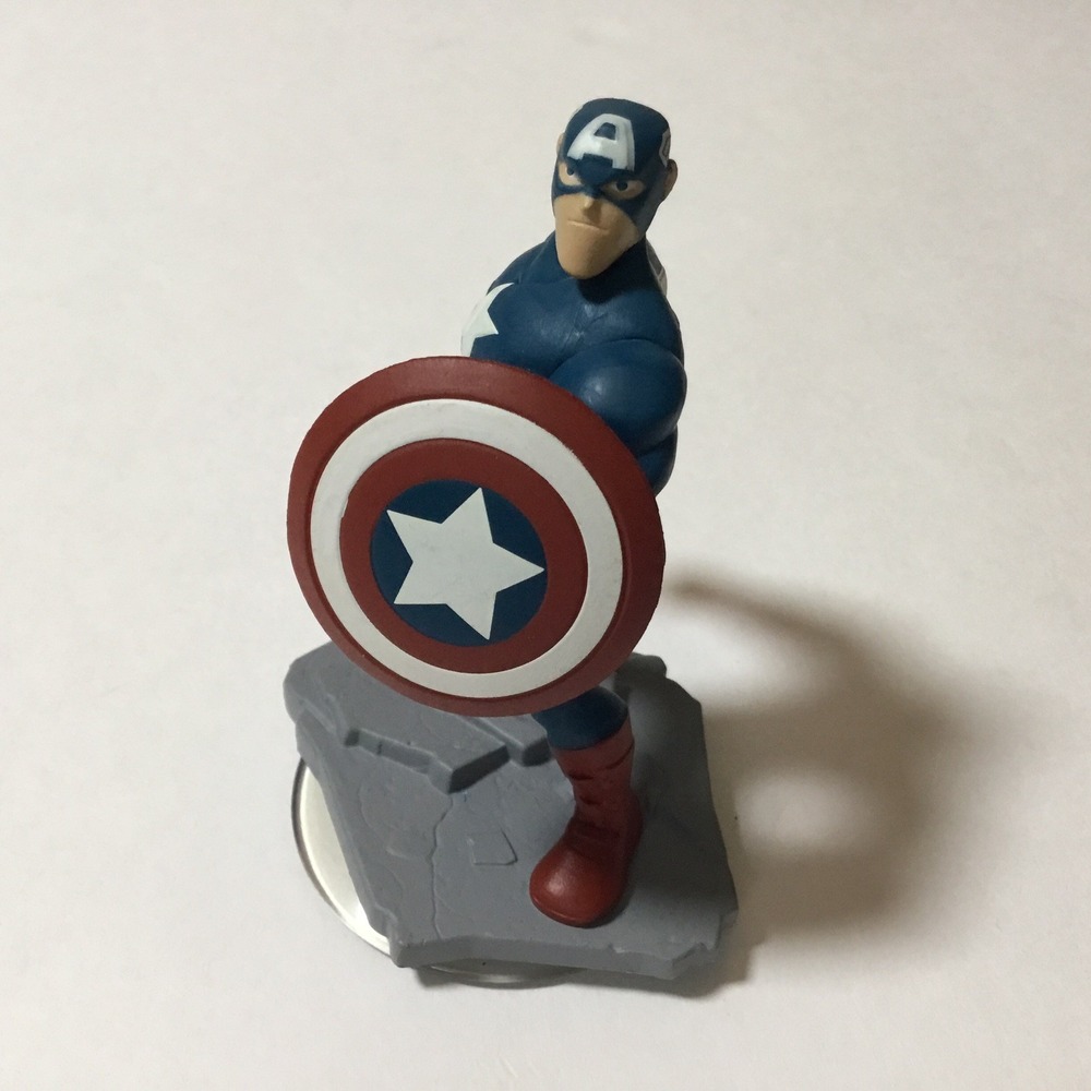 Disney Infinity 2.0 Captain America Marvel Avengers Figure Character INF-1000100 - Picture 2 of 5